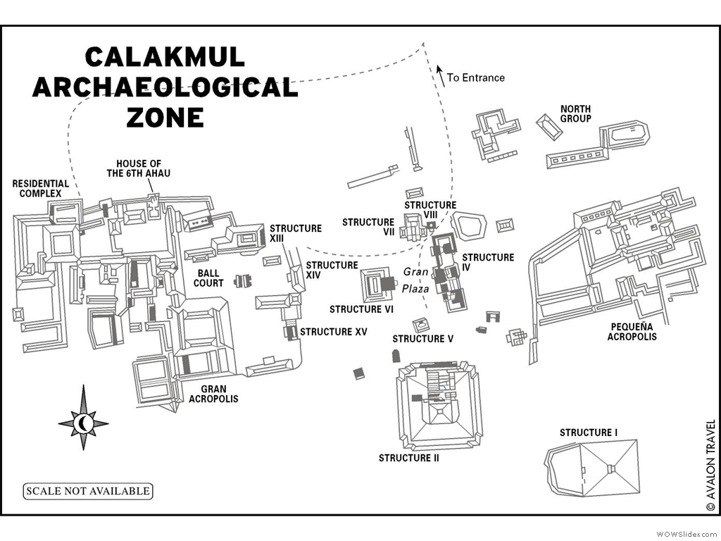 calakmul map